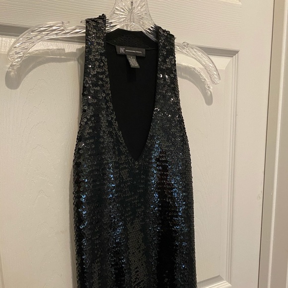 INC Black Sleeveless Sequin Top - Picture 4 of 4
